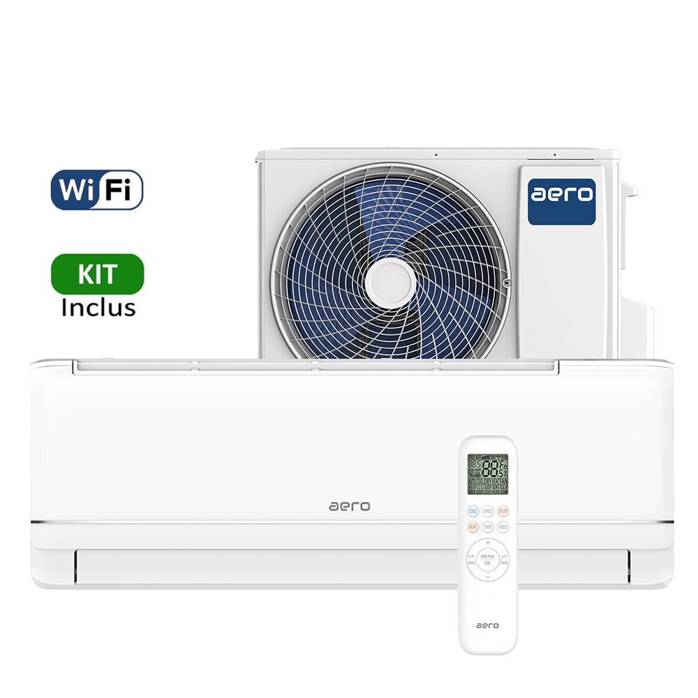 Aer conditionat Aero Elite 24000 BTU - WiFi, Kit inclus
