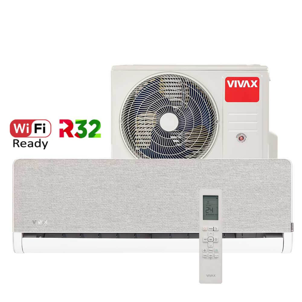 Aer conditionat Vivax H+Design 18000 BTU - Silver