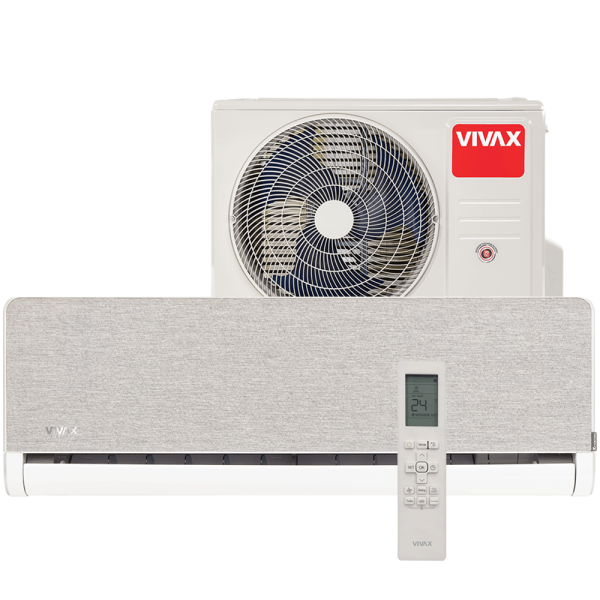 Aer conditionat Vivax H+Design 9000 BTU - Silver