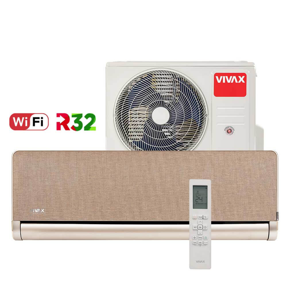 Aer conditionat Vivax H+Design 18000 BTU - WiFi, Gold