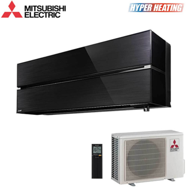 Aer conditionat Mitsubishi Electric LN Hyper Heating 18000 BTU - WiFi, Black
