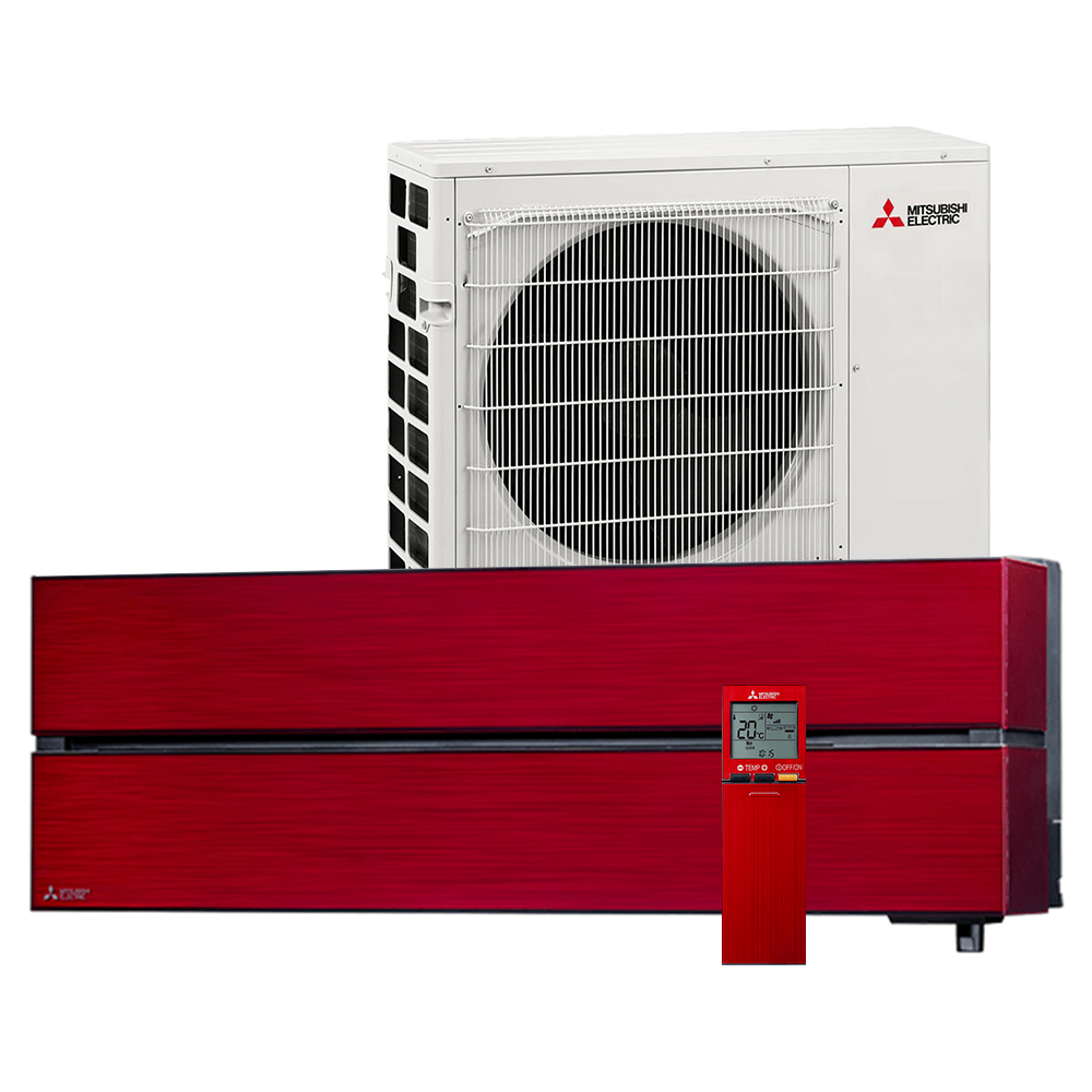 Aer conditionat Mitsubishi Electric LN Hyper Heating 9000 BTU - WiFi, Red