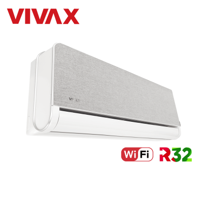 Aer conditionat Vivax H+Design 9000 BTU - WiFi, Silver