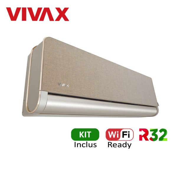 Aer conditionat Vivax H+Design 18000 BTU - Kit inclus, Gold