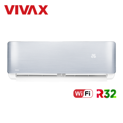 Aer conditionat Vivax R-Design 12000 BTU - WiFi, Silver
