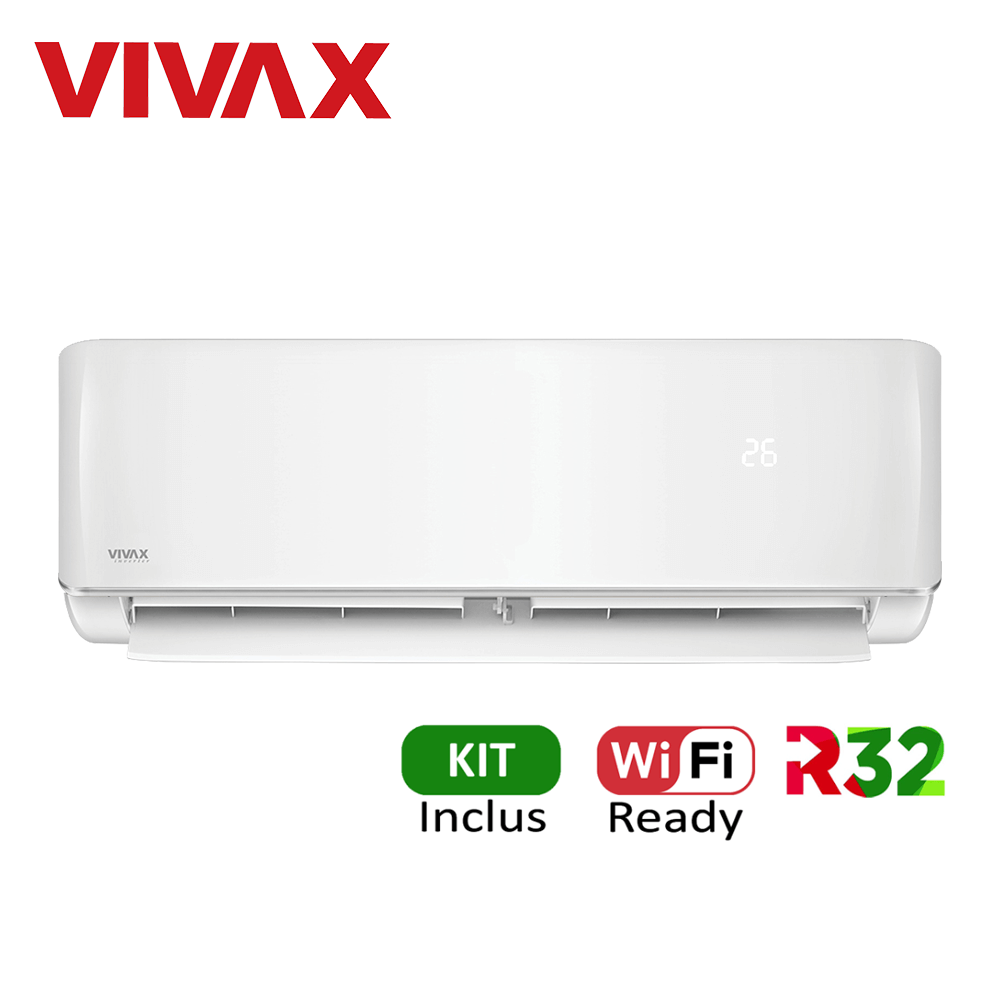 Aer conditionat Vivax R-Design 12000 BTU - Kit inclus
