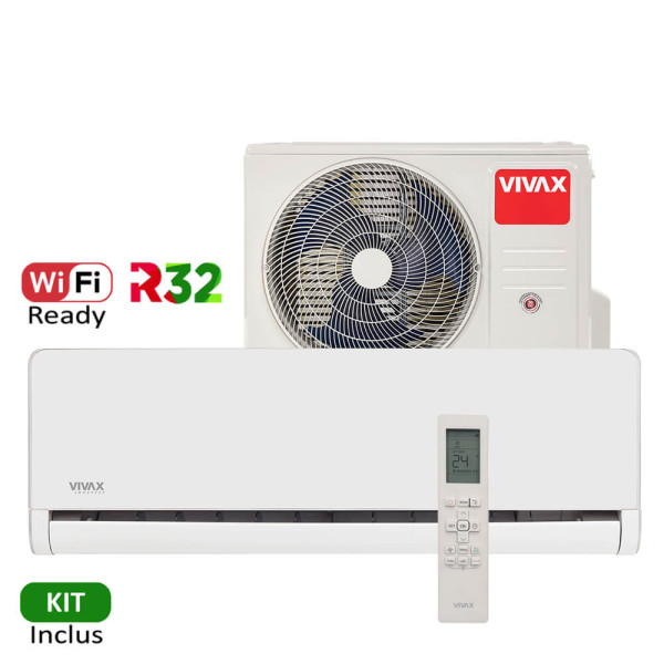 Aer conditionat Vivax H+Design 12000 BTU - Kit inclus