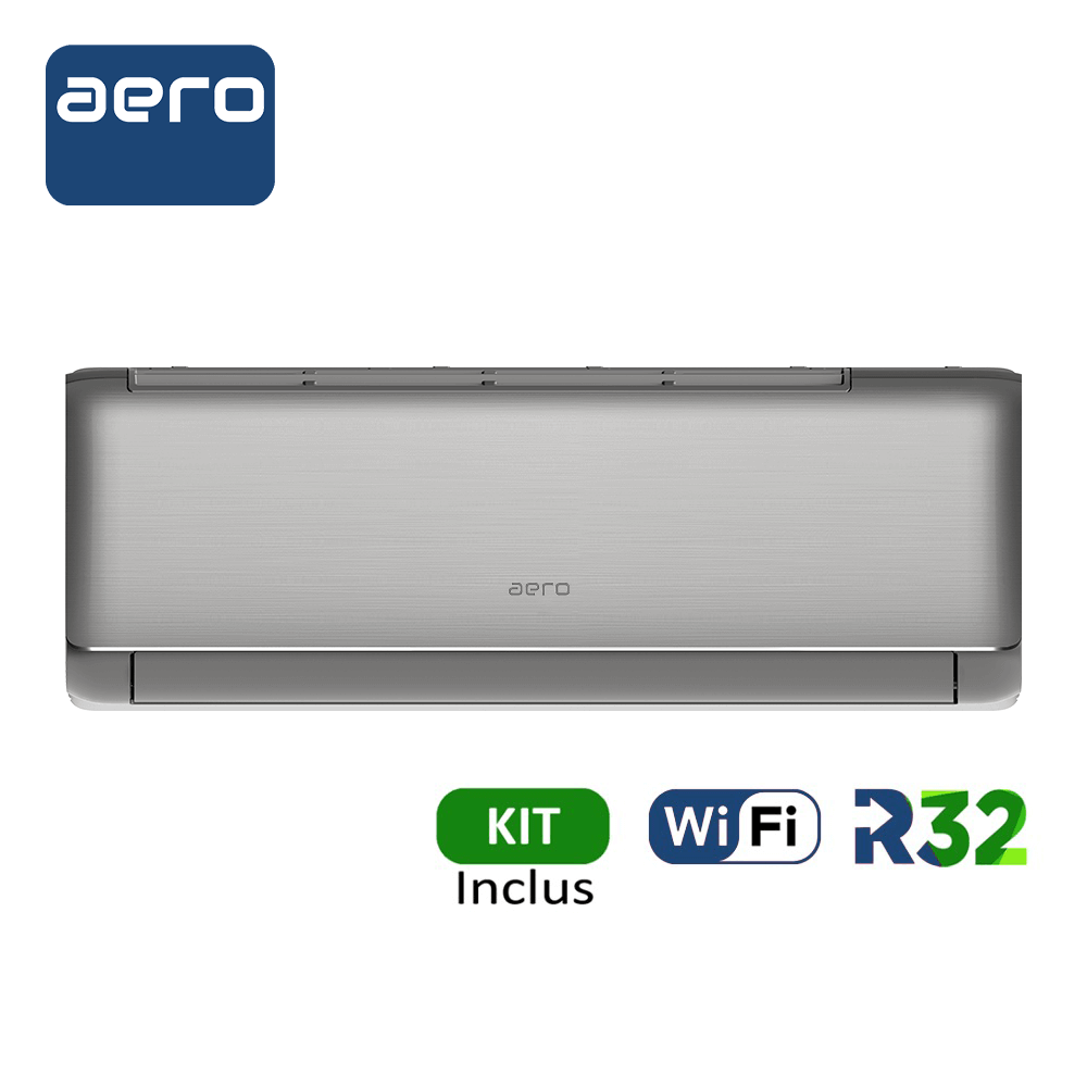 Aer conditionat Aero Elite 18000 BTU - WiFi, Kit inclus, Grey Shadow
