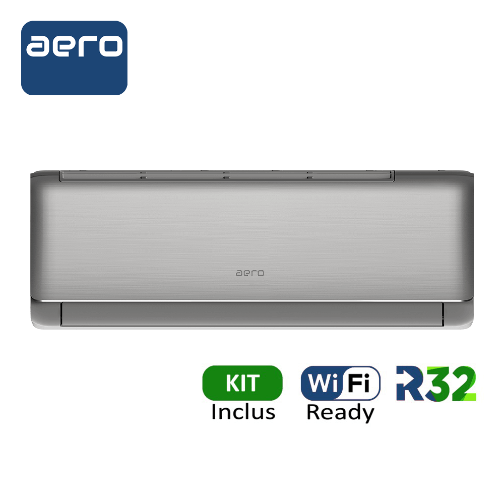 Aer conditionat Aero Elite 18000 BTU - Kit inclus, Grey Shadow