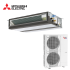 Aer conditionat Duct de tubulatura Mitsubishi Electric PEAD-M100JA / PUHZ-SHW112YHA, 36000 BTU, Inverter, 380V