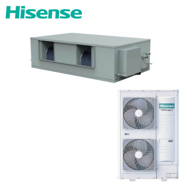 Aer Conditionat DUCT Hisense AUD250UX4RPH8 / AUW250U6RZ8 R32 Inverter 90000 BTU/h