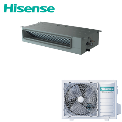 Aer Conditionat DUCT Hisense ADT35UX4RBL4 / AUW35U4RS4 220V R32 Inverter 12000 BTU/h