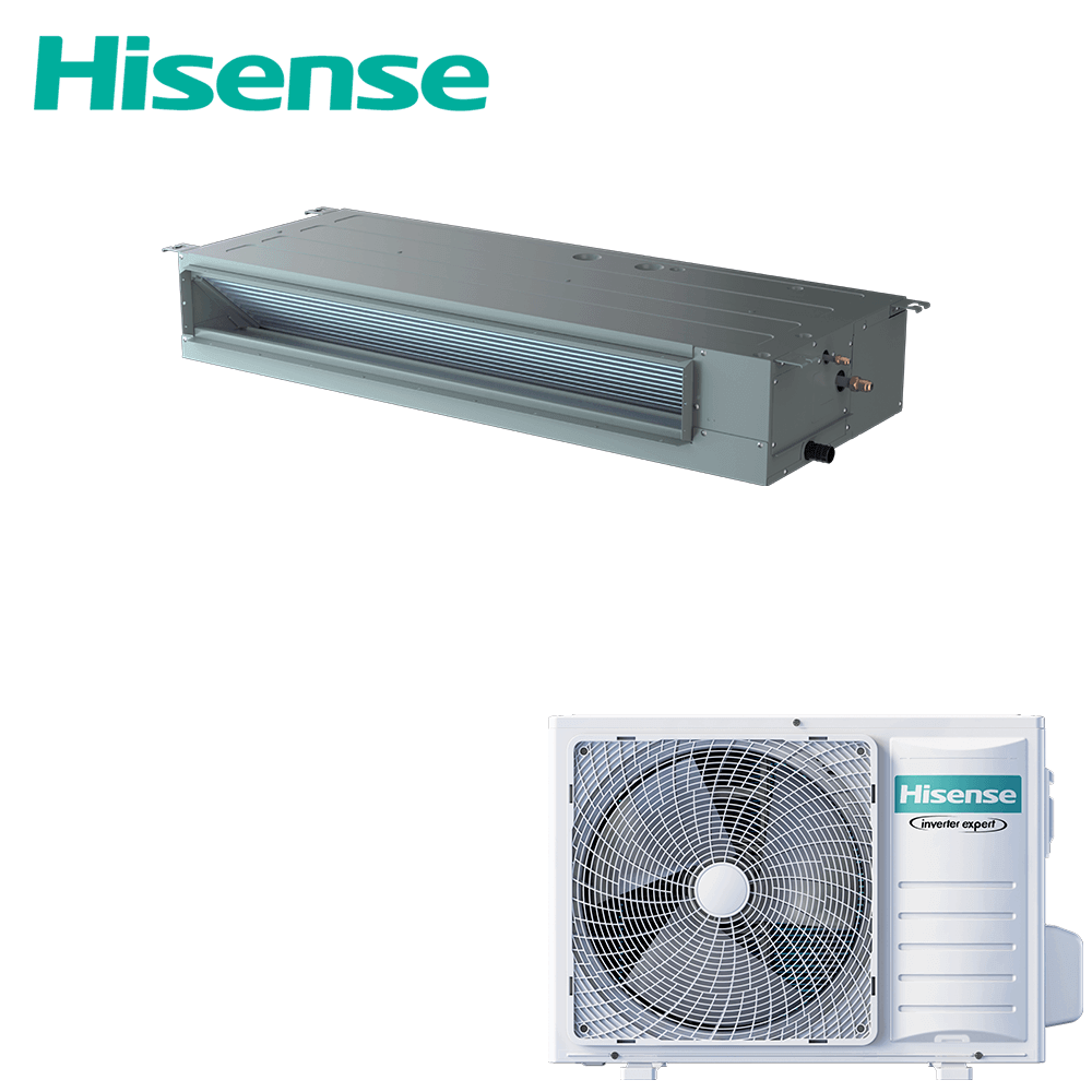 Aer Conditionat DUCT Hisense ADT52UX4RCL4 / AUW52U4RS4 220V R32 Inverter 18000 BTU/h