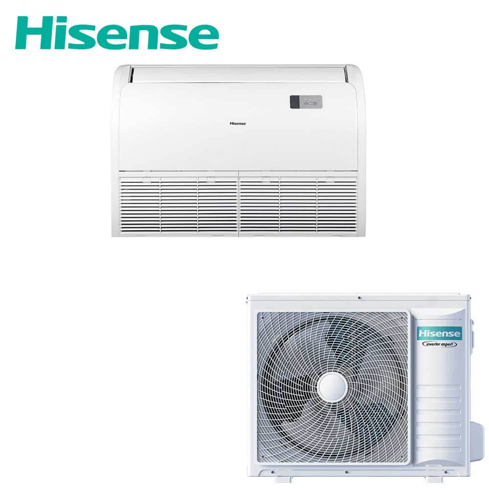 Aer Conditionat de PARDOSEALA / TAVAN Hisense AUV71UR4RA4 / AUW71U4RF4 220V R32 Inverter 24000 BTU/h