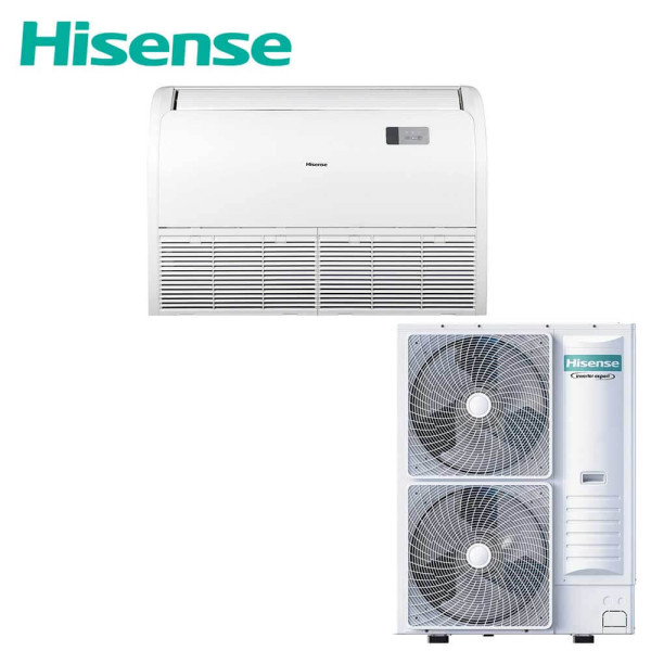 Aer Conditionat de PARDOSEALA / TAVAN Hisense AUV105UR4RB4 / AUW105U4RA4 220V R32 Inverter 36000 BTU/h