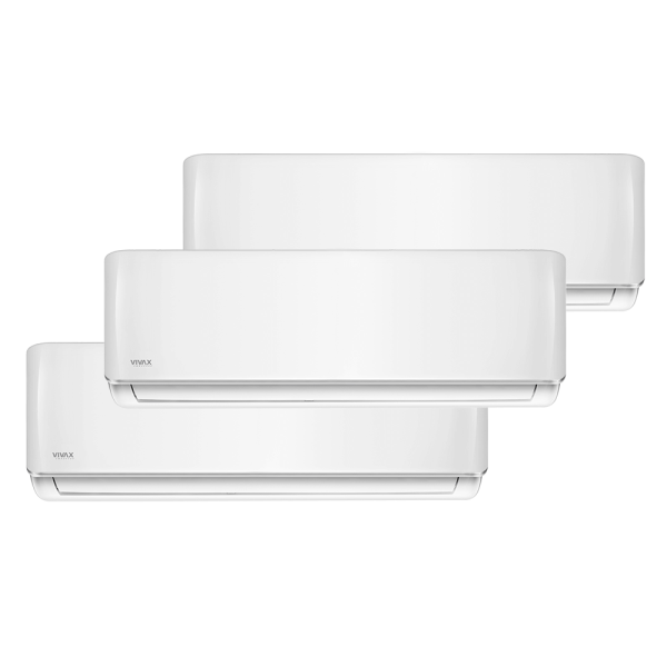Aer conditionat multisplit Vivax 27000 BTU, 3 unitati R-design, 9+9+12 BTU