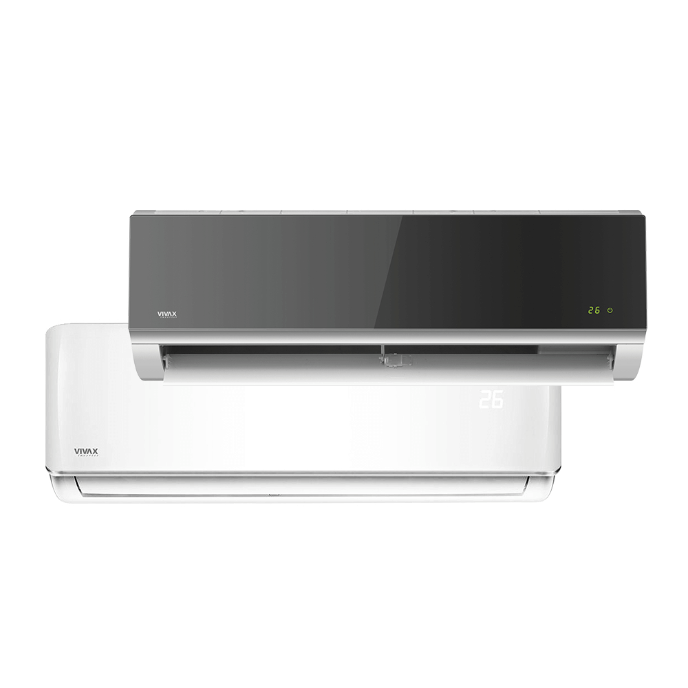 Aer conditionat multisplit Vivax 21000 BTU, 3 unitati R-design, 9+9+12 BTU, White/Silver Mirror
