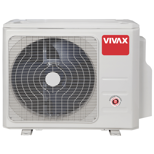 Aer conditionat multisplit Vivax 27000 BTU, 3 unitati R-design, 9+9+12 BTU, White/Gold