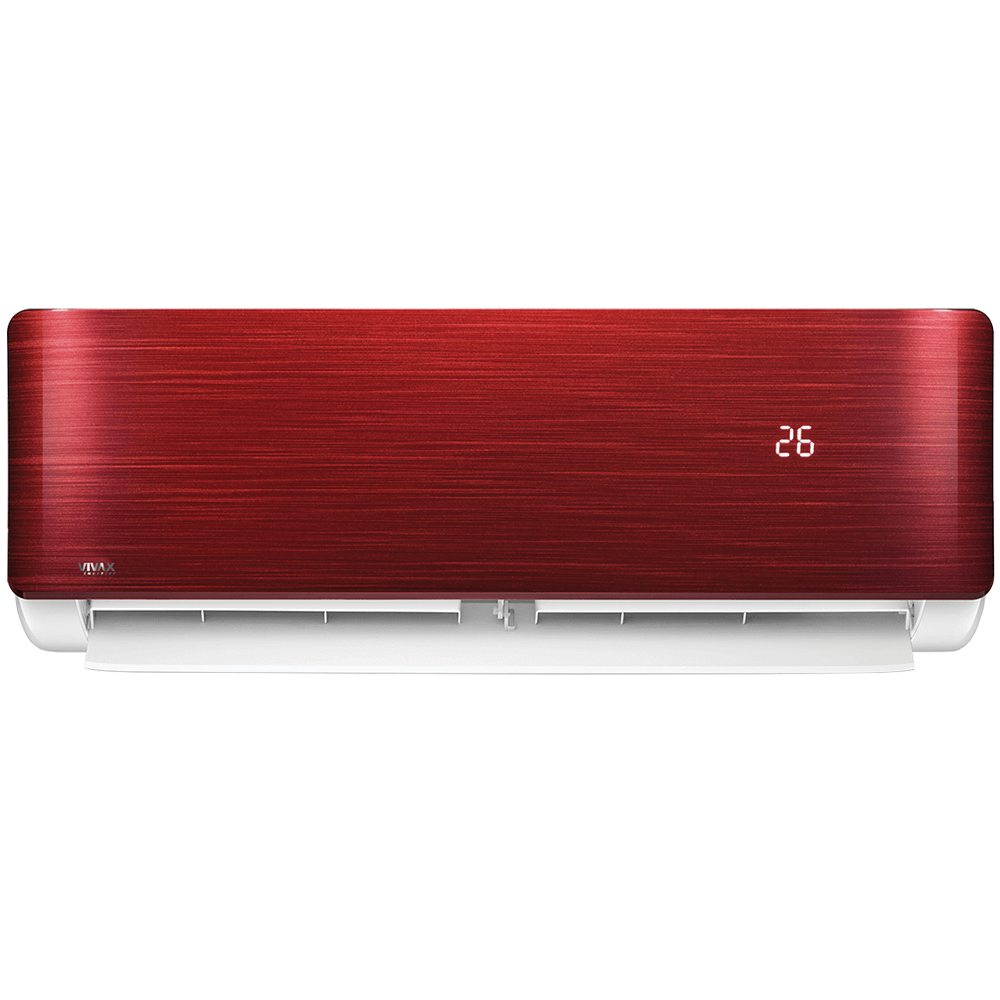 Aer conditionat Vivax R-Design 12000 BTU - WiFi, Kit inclus, Red