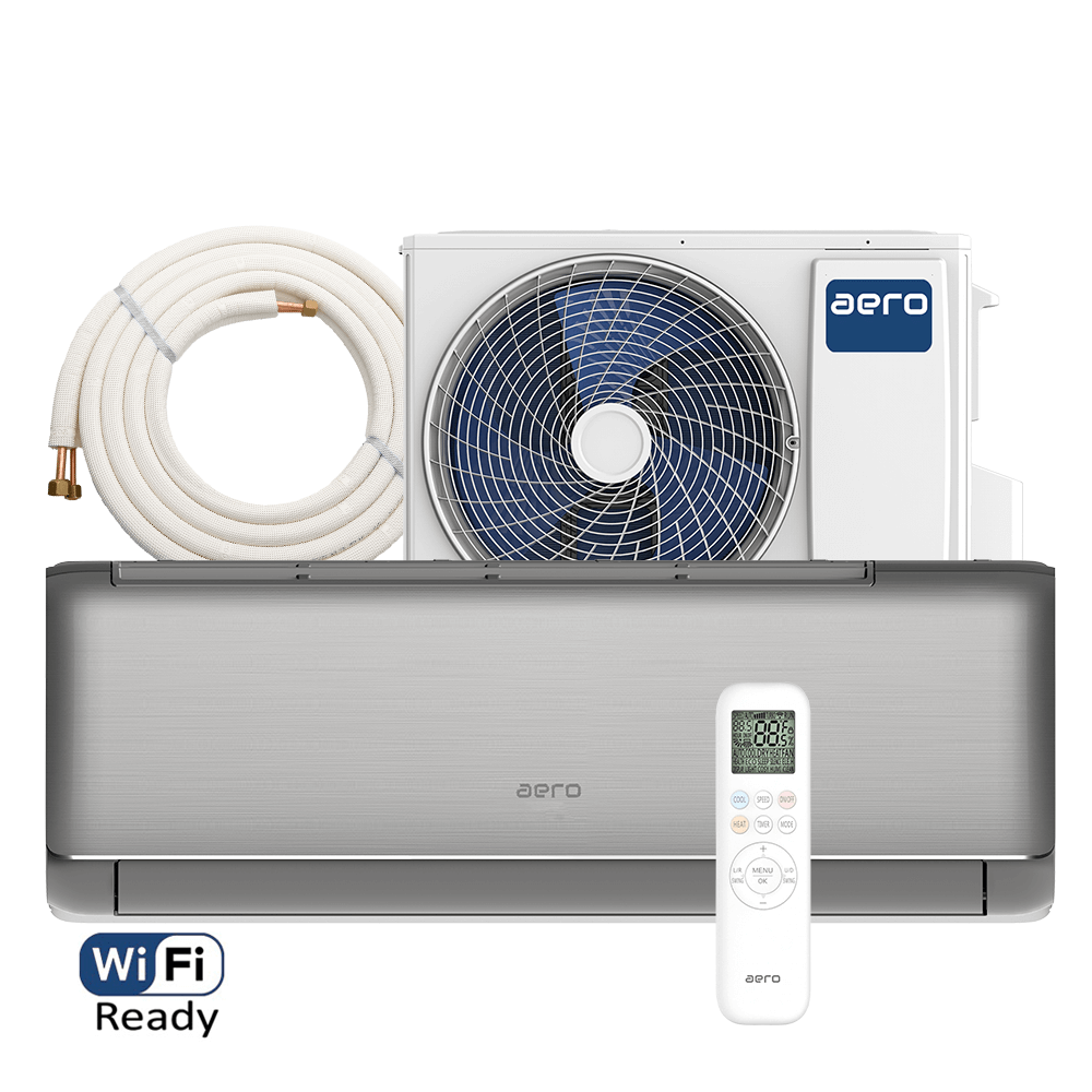 Aer conditionat Aero Elite 18000 BTU - Kit inclus, Grey Shadow